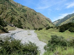 松木沢とジャンダルム