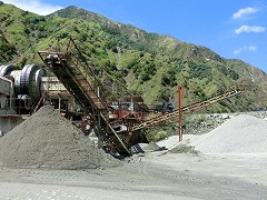 砂利プラント